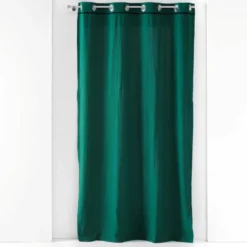 Zasłona na przelotkach LINETTE, bawełniana, z połyskiem, 135 x 240 cm