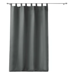 Zasłona na szelkach ESSENTIEL, 140 x 260 cm, szara
