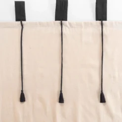 Zasłona na szelkach FILINE, polibawełna, 140 x 240 cm