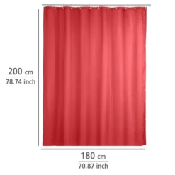 Zasłona prysznicowa, tekstylna, 180x200 cm, WENKO