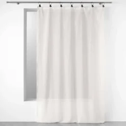 Zasłona siateczkowa LINKA, na metalowych przelotkach, 140 x 240 cm