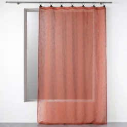 Zasłona siateczkowa LINKA, na metalowych przelotkach, 140 x 240 cm