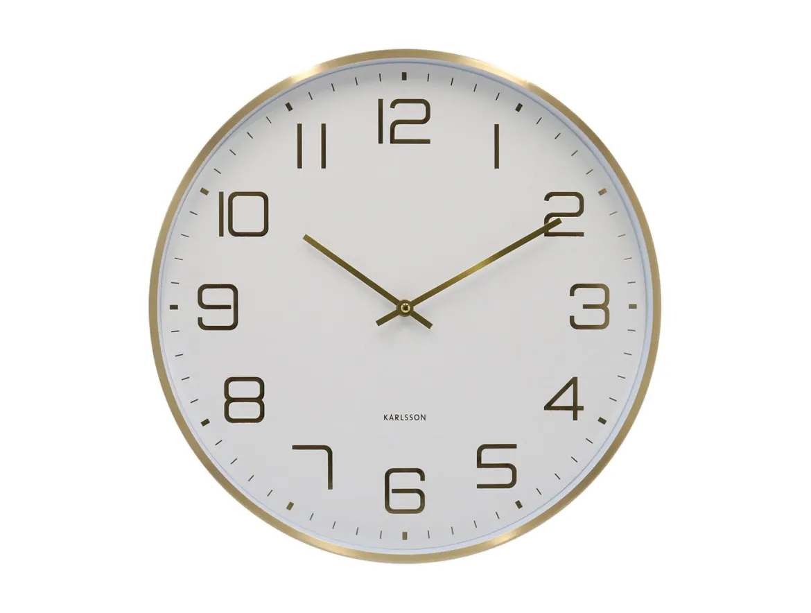 Zegar ścienny ELEGANCE GLOW, Ø 40 cm
