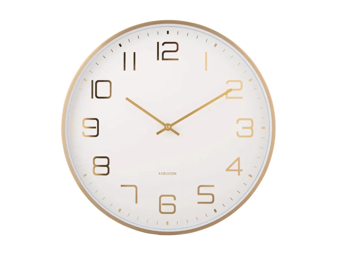 Zegar ścienny ELEGANCE GLOW, Ø 40 cm