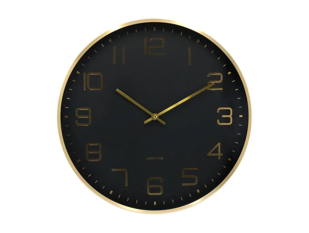 Zegar ścienny ELEGANCE GLOW, Ø 40 cm