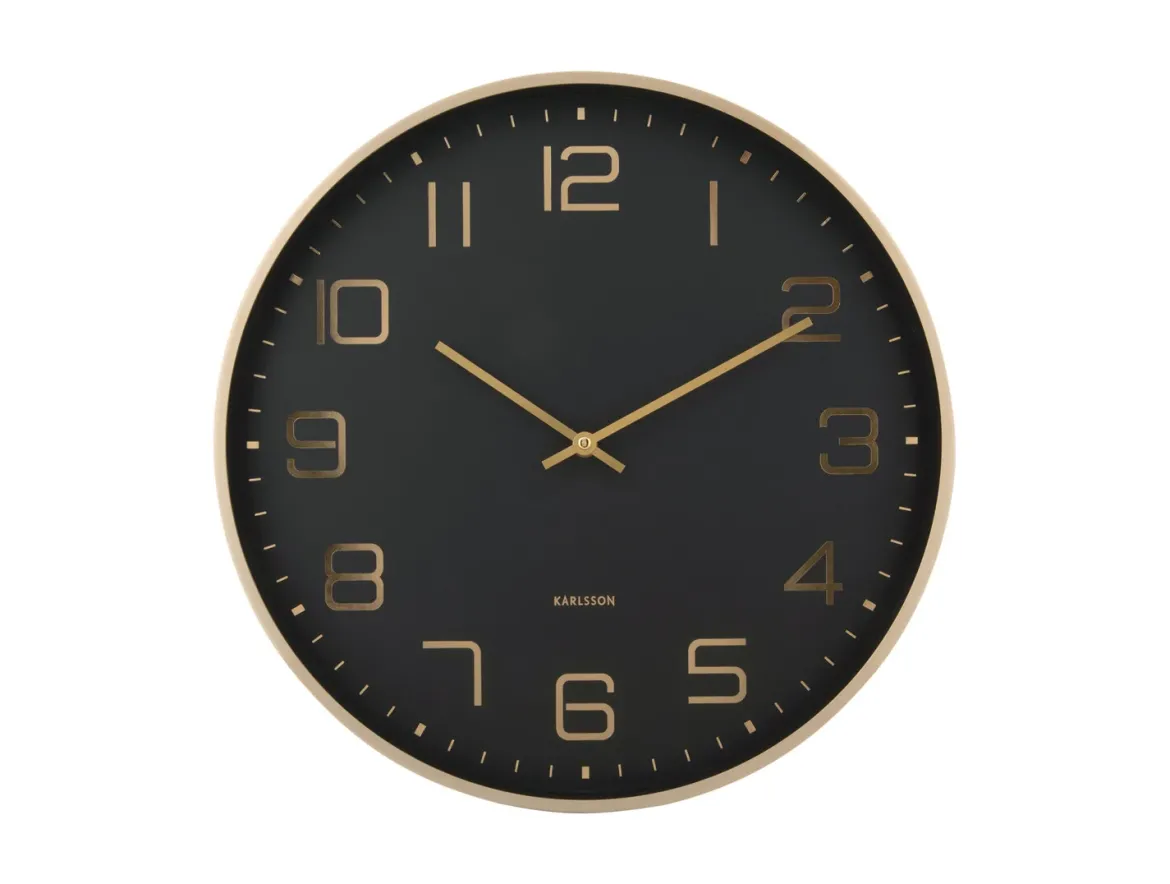 Zegar ścienny ELEGANCE GLOW, Ø 40 cm