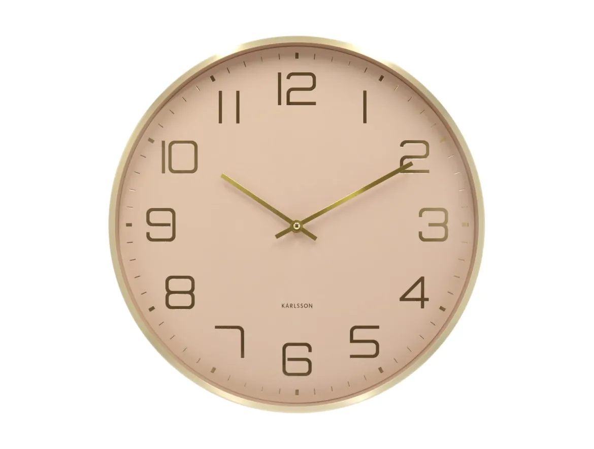 Zegar ścienny ELEGANCE GLOW, Ø 40 cm
