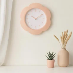 Zegar ścienny w kształcie kwiatu KRONA, 23 cm