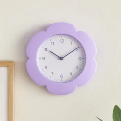 Zegar ścienny w kształcie kwiatu KRONA, 23 cm