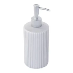 Zestaw ceramicznych akcesoriów łazienkowych, 4 elementy