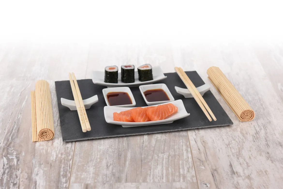 Zestaw do przekąsek, przystawek, sushi -11 elementów