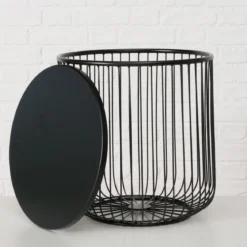 Zestaw dwóch stolików metalowych CINDY, 41 - 47 cm