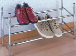 Zestaw dwóch szafek na buty - regał, półka