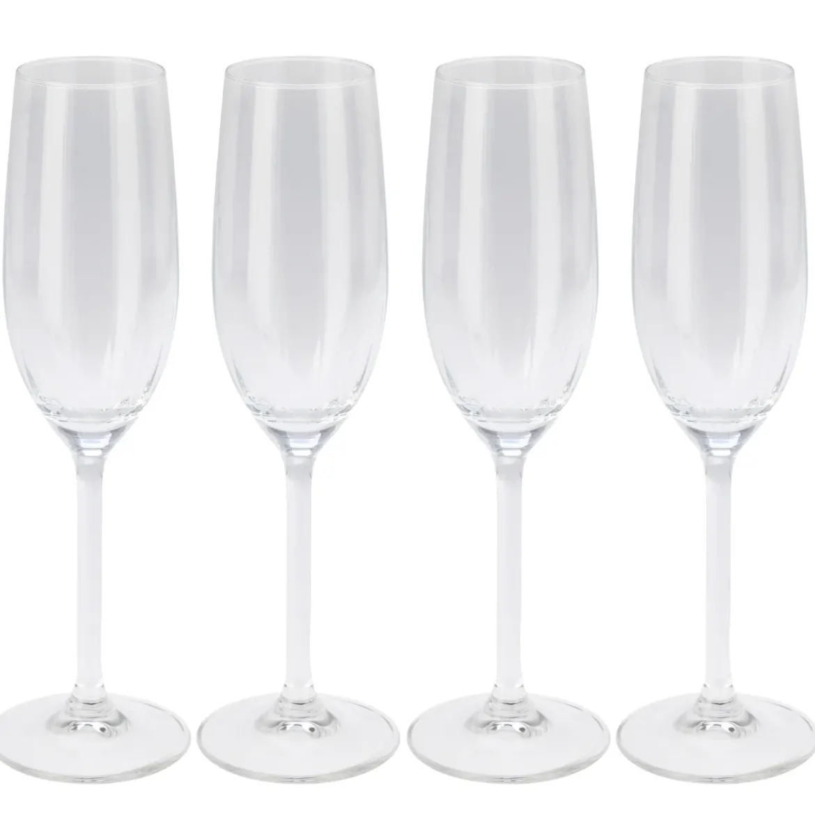 Zestaw kieliszków do szampana, 210 ml, 4 szt.