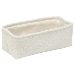 Zestaw 4 koszy tekstylnych BOUCLETTE, 15,5 x 15,5 x 11 cm