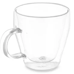 Zestaw kubków z podwójnym dnem i ściankami, 6 sztuk, 270 ml