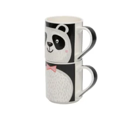 Zestaw prezentowy: 2 kubki porcelanowe dla dziecka, 2 x 265 ml