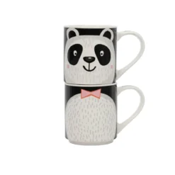 Zestaw prezentowy: 2 kubki porcelanowe dla dziecka, 2 x 265 ml