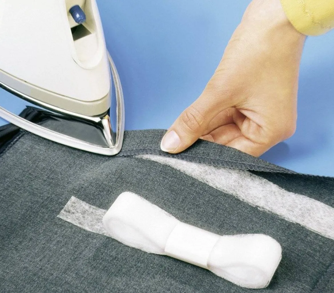 Zestaw: Taśma do podwijania i skracania + Klej w proszku do odzieży FABRIC-FIX