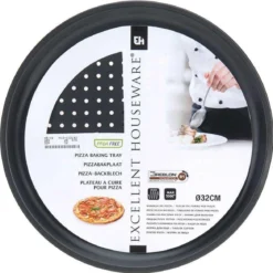 Zestaw, 2x forma do pieczenia pizzy, oryginalna blacha, Ø 32 cm